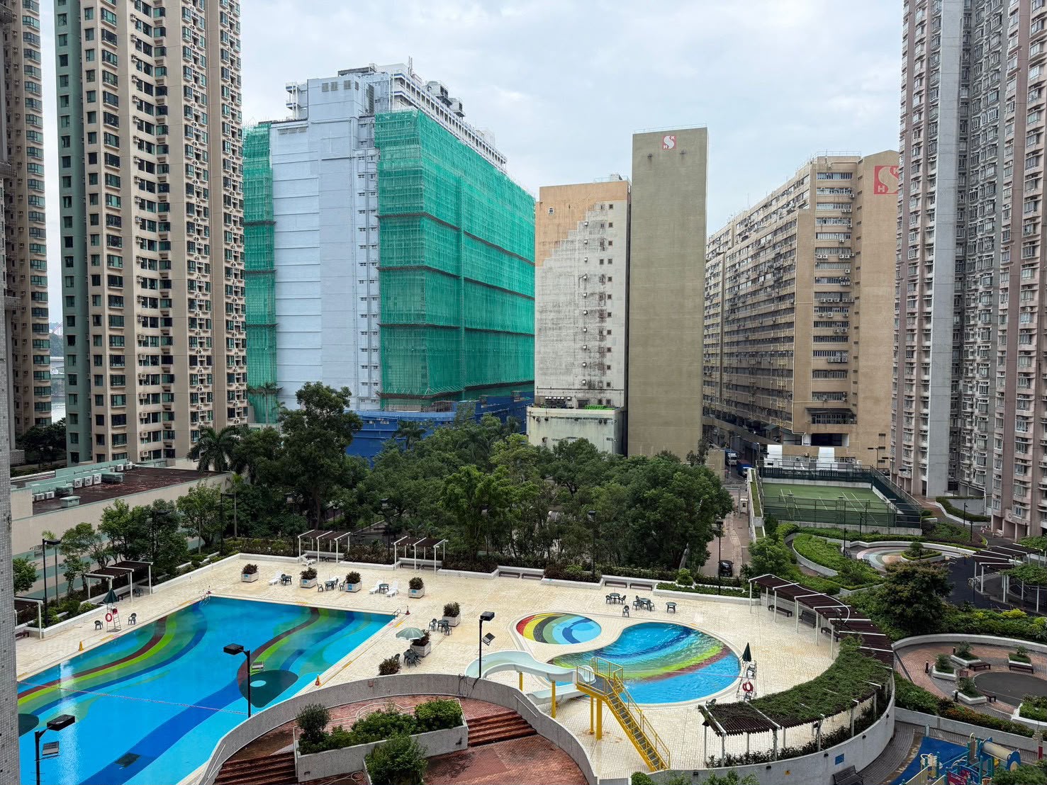 翠怡花園中層園景二房套 可約睇