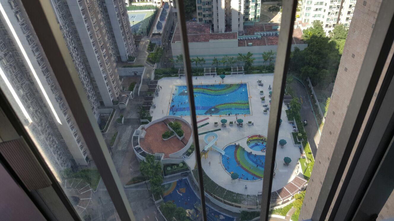 高層2房 泳池園景